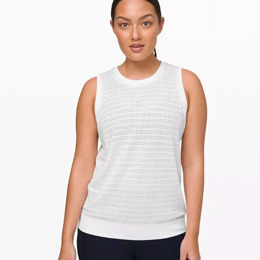 Breeze By Muscle Tank Top